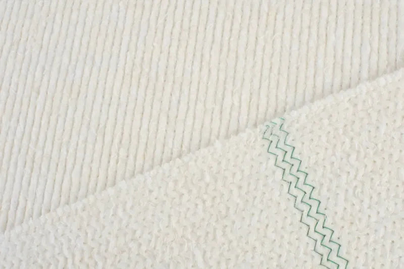 Scrubbing cloth, white, needle fleece, 60 x 70 cm, 1 piece