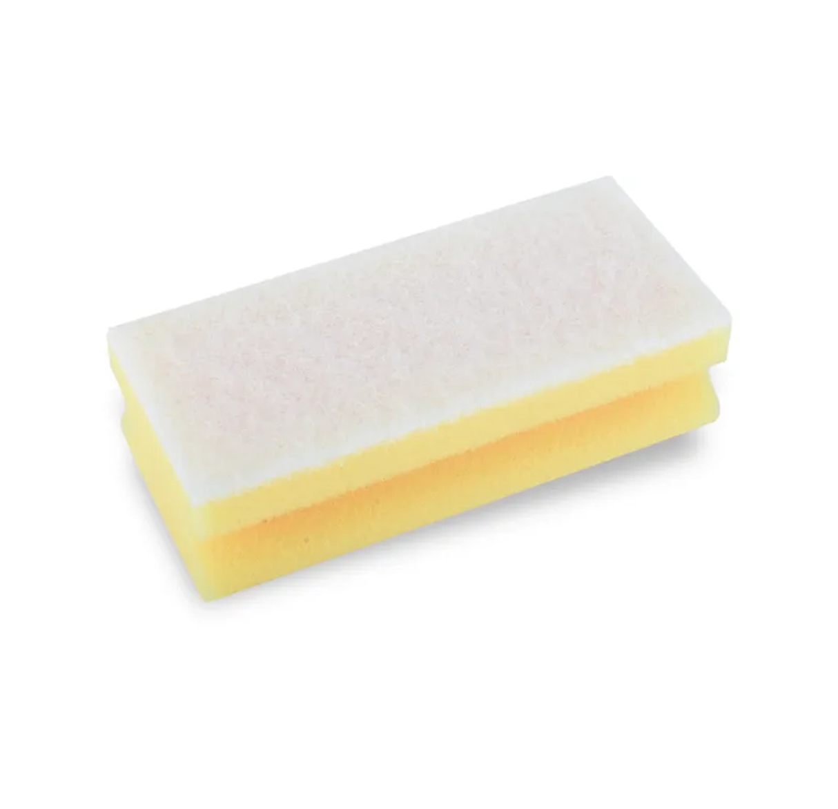 Griffschwamm mit weisser Vliesfläche, für empfindliche Oberflächen, 10 Stück