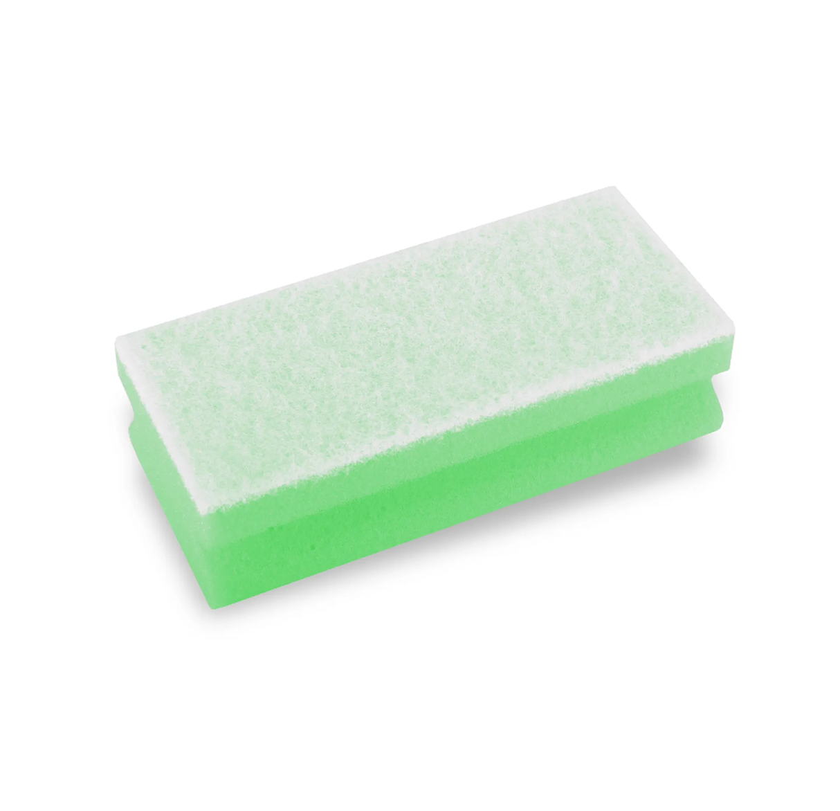 Spugna grip, giallo/verde, 15 x 6,8 x 4,5 cm, 10 pezzi