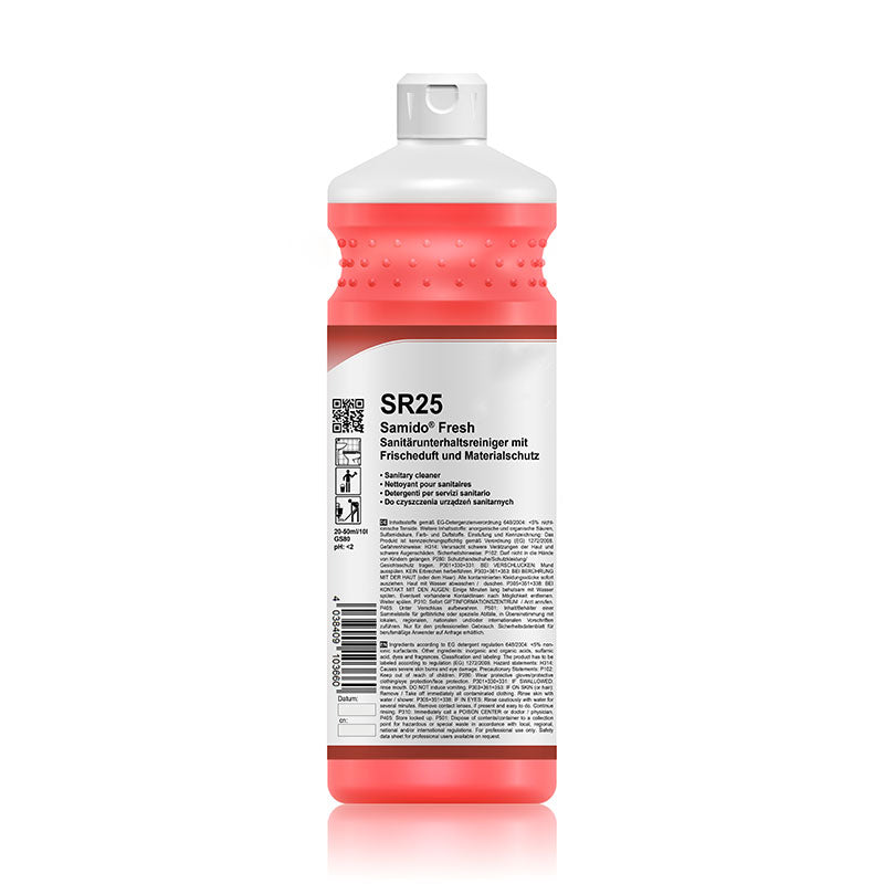 Sanitärreiniger Extra Stark – Konzentrat gegen Kalk, Urinstein & Rost, 1 Liter