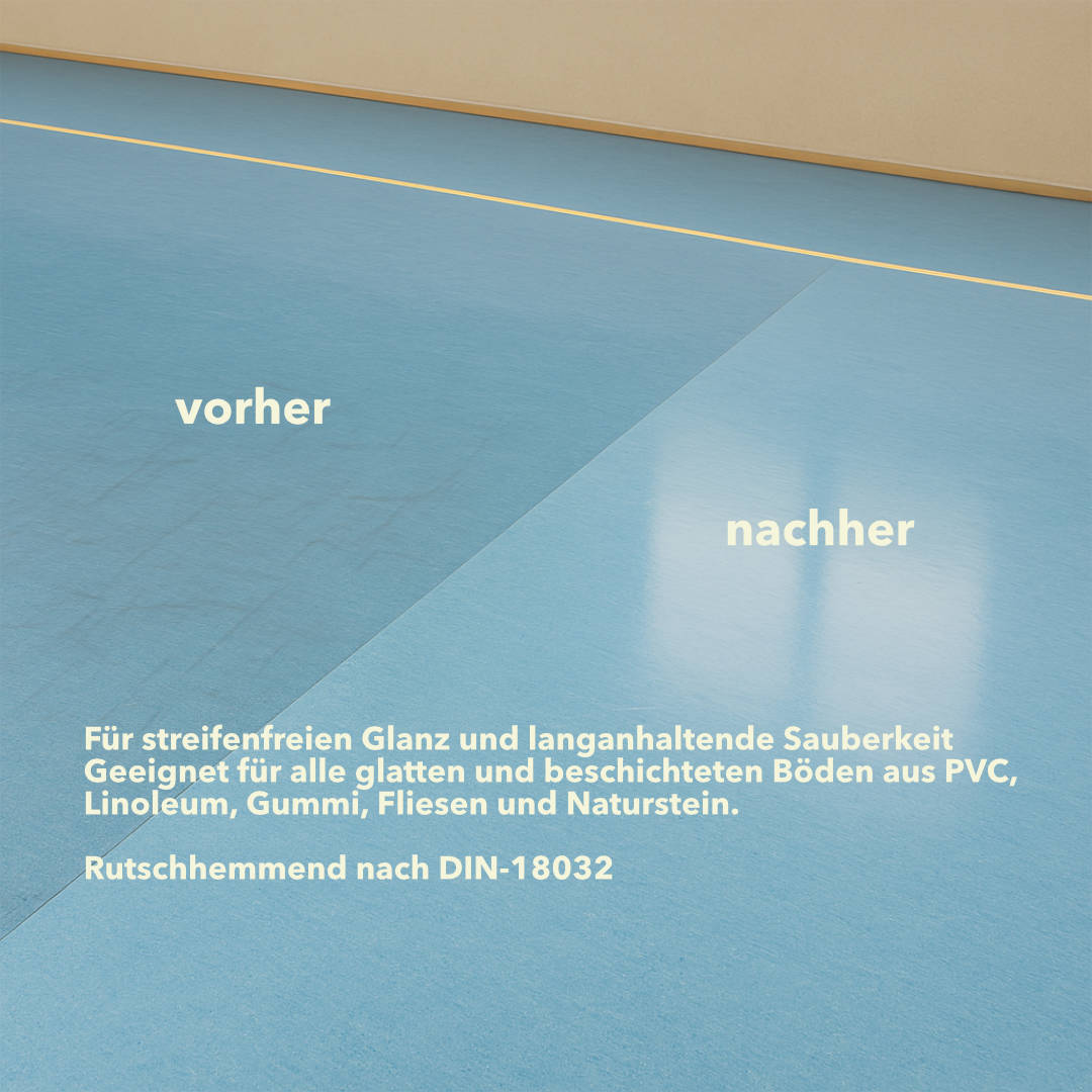 Sport- und Turnhallenreiniger, pH-Wert 10, 10 Liter