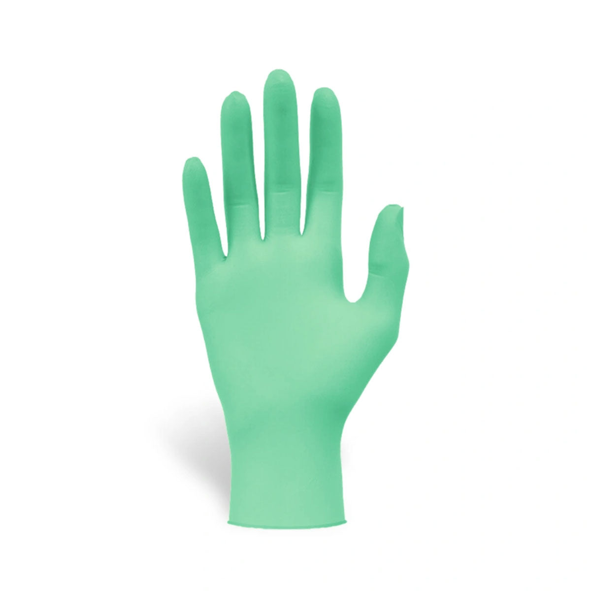 Nitrile examination gloves, green, biodegradable, 100 pieces