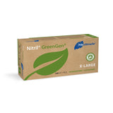 Nitrile examination gloves, green, biodegradable, 100 pieces