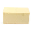 Eine Packung mit 250 Servietten im Format 33x33 1/4 Kopffalz.