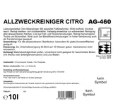 Allzweckreiniger, gelb Citro, ph 10-11, Palette mit 60 Kanister à 10 Liter