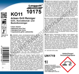 Backofen- und Grillreiniger, Konzentrat, pH-Wert 13, 1 Liter