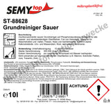 Sanitärgrundreiniger, für starke Verkalkungen und Rost, mit Phosphorsäure, pH < 2, 10 Liter