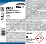 Fettlöser Konzentrat Extra Stark, pH 14, Profi-Kraftreiniger gegen Fett, Öl & Eingebranntes, 1 Liter