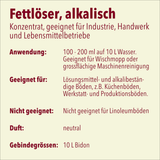 Profi-Fettlöser für eingebrannte und verharzte Fettrückstände