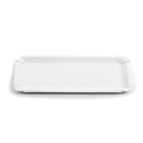 Pappteller, rechteckig, 11 x 24 cm, unbeschichtet, 1500 Stück