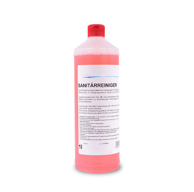 Der beliebte Sanitärreiniger im 1 Liter Behälter.