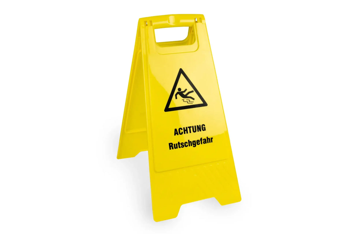 Cartello di avvertimento “Attenzione pericolo di scivolamento”, 61 x 30 cm, 1 pezzo