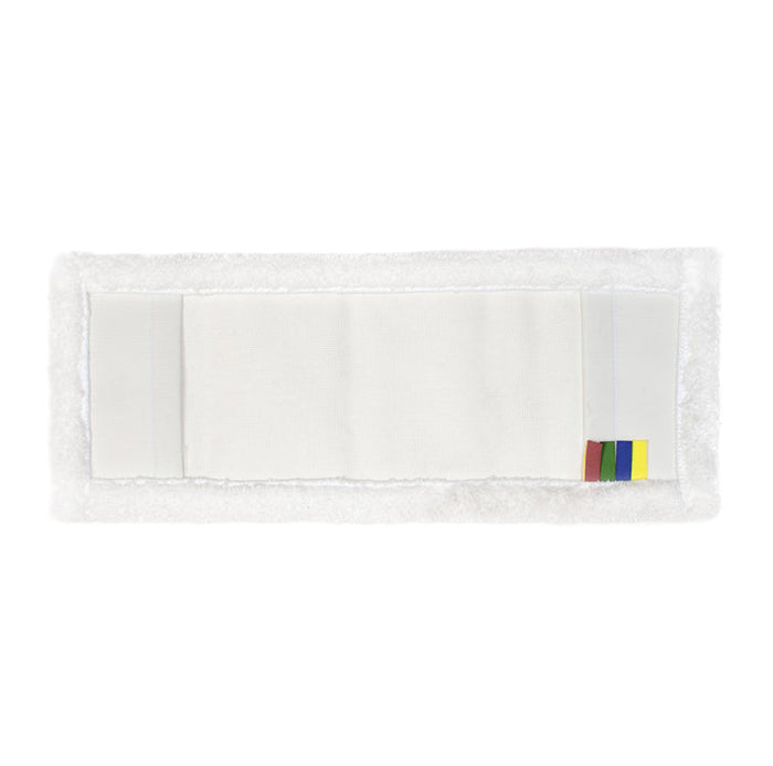Microfiber mop, white, for 40 cm width, 1 piece