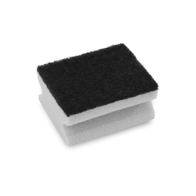 Griffschwamm grau-schwarz 9 × 7 × 4 cm mit Griffleiste, Set à 10 Stück