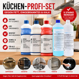 Küchen-Reinigungsset gegen Fett, Eingebranntes & Kalk