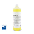 1-Liter-Flasche Spülmittel für die manuelle Reinigung von Geschirr, Gläsern und Besteck – starke Fettlösekraft und streifenfreie Ergebnisse.